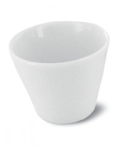 Mini pot rond blanc porcelaine 4,5 cm Ø 6 cm Pro.mundi