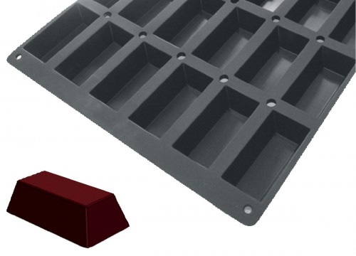 Plaque 20 mini cakes silicone GN 1/1 53x32,5 cm Moulflex Pro De Buyer