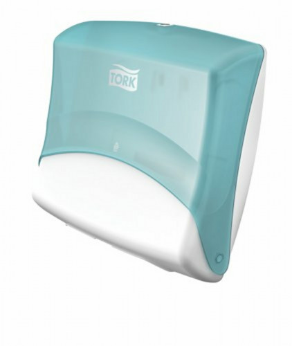 Distributeur de torchon turquoise 44,1x15,7x41 cm W4 Tork