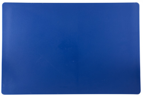 Planche à découper polyéthylène haute densité (pehd) bleu 60x40 cm Pâtissier Sans rigole Non réversible Pro.cooker