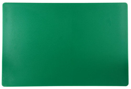 Planche à découper polyéthylène haute densité (pehd) vert 60x40 cm Pâtissier Sans rigole Non réversible Pro.cooker