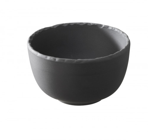 Bol rond gris porcelaine culinaire Ø 5 cm Basalt Revol