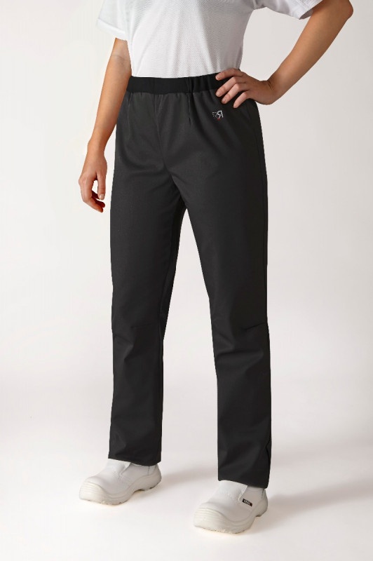Pantalon femme noir T4 Rosace Robur