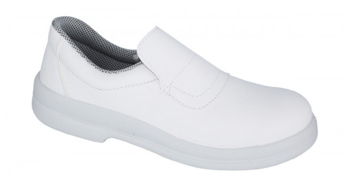 Chaussures mocassin de sécurité mixte blanc 38 Tony Nordways