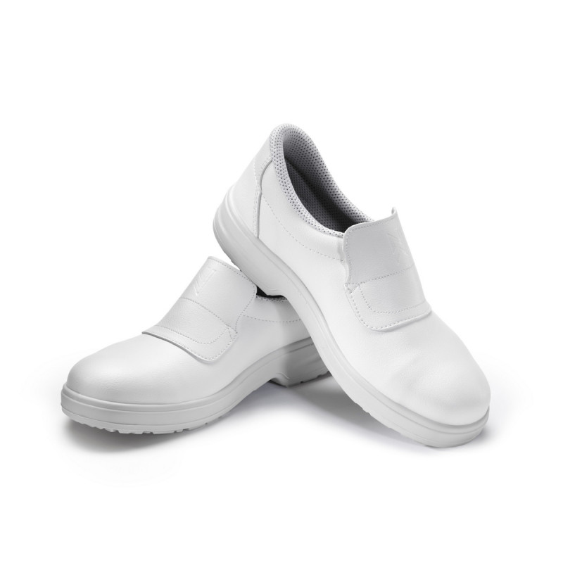 Chaussures mocassin de sécurité mixte blanc 43 Tony Nordways