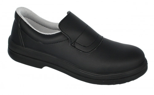Chaussures mocassin de sécurité mixte noir 40 Tony Nordways
