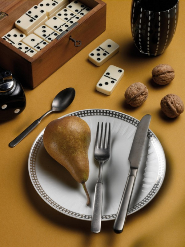 Fourchette à gâteau inox 18/10 14,6 cm Casali Stoned Pintinox