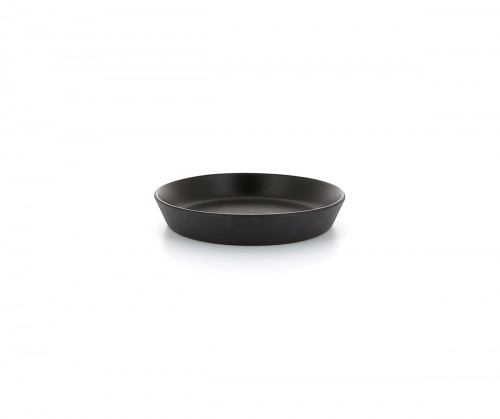 Coupelle rond noir porcelaine culinaire Ø 14 cm Equinoxe Revol