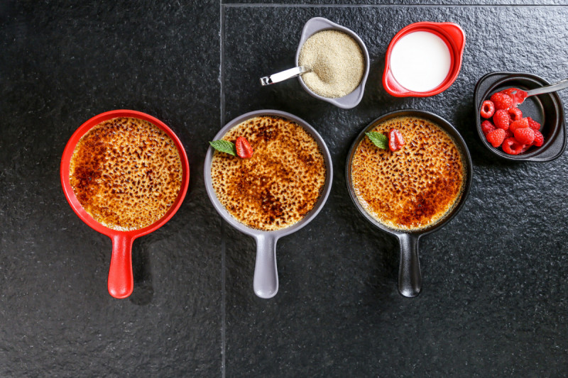 Soupière rond rouge porcelaine vitrifiée Ø 15,7 cm Chefs Fusion Rak