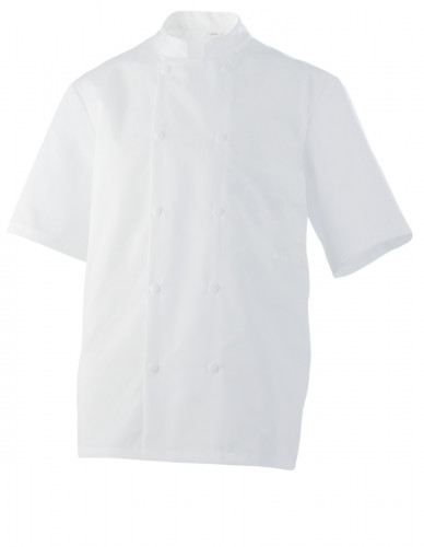 Veste de cuisine homme manche courte blanc M Ideal Molinel