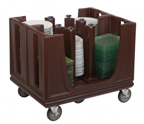 Chariot porte-assiettes plastique 480 assiettes maximum Cambro