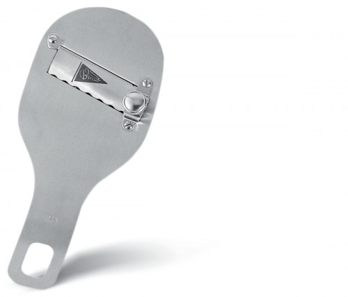 Rasoir à truffes et petits légumes inox 18,5x9x2,5 cm L.tellier