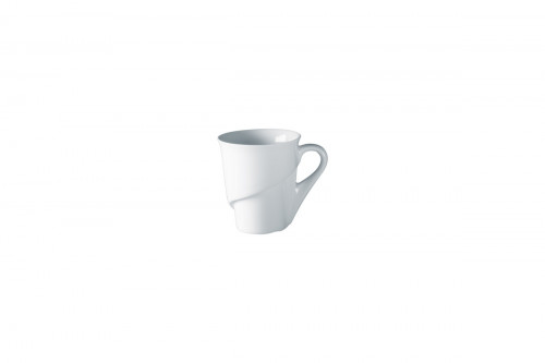 Tasse à expresso rond blanc porcelaine vitrifiée 9 cl Ø 6,5 cm Delissea Rak