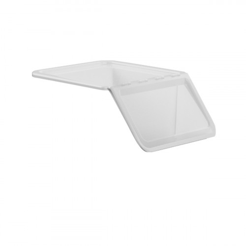 Couvercle pour bac à ingrédients 40/80 L plastique transparent 69x40x2 cm Sans couvercle Gilac