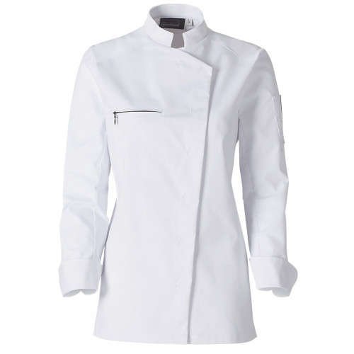 Veste femme manches longues blanc T3 Jaklab Molinel