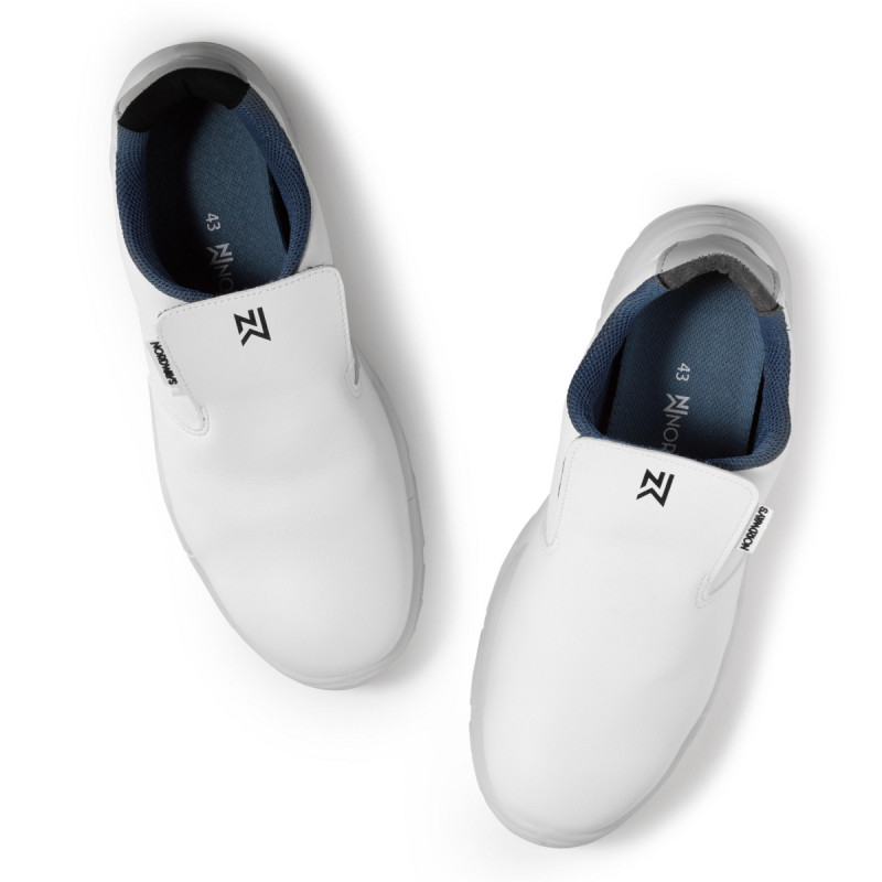 Mocassins de sécurité blanc 42 Brice Plus Nordways
