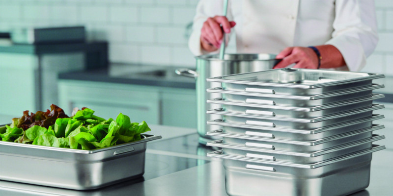 Bac GN 1/6 inox 18/10 P15 cm 2,2 L Pujadas