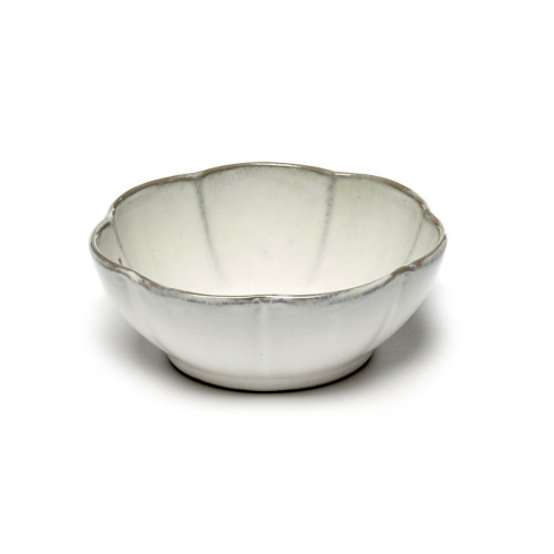Bol rond blanc grès émaillé Ø 13 cm Inku Serax