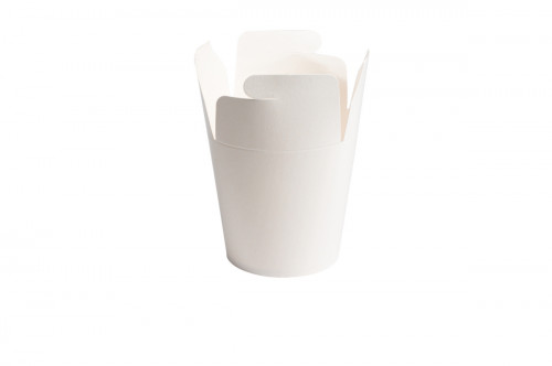 Pot blanc Ø 14 cm 96 cl (50 pièces)