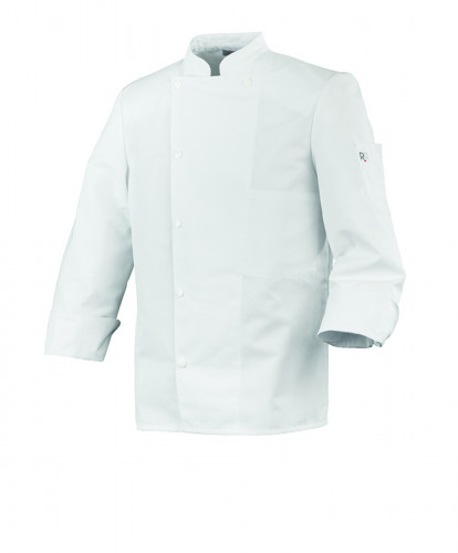 Veste homme manches longues blanc T2 Madras Robur