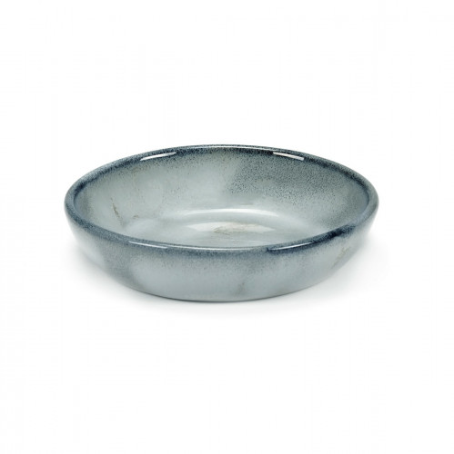 Bol rond bleu grès émaillé Ø 8,5 cm Pure Blue Serax