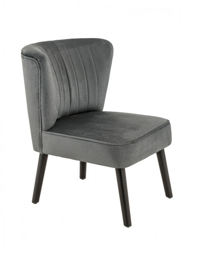 Fauteuil d'intérieur gris anthracite 76x64x70 cm Lautrec S Flexmob