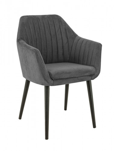 Fauteuil d'intérieur gris anthracite 87x63x59 cm Alfonse Flexmob