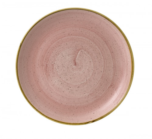 Assiette coupe rond Petal Pink porcelaine vitrifiée Ø 28,8 cm Stonecast Churchill