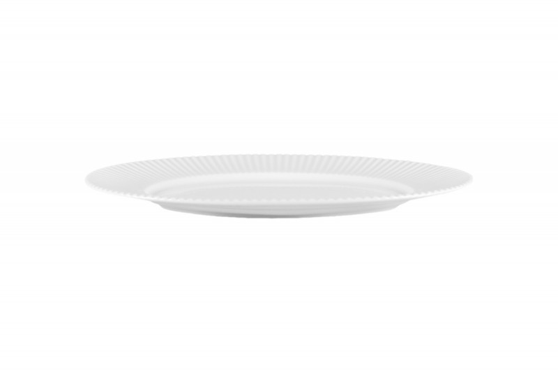 Plat ovale blanc porcelaine bone china 33,6 cm Spectra Rak