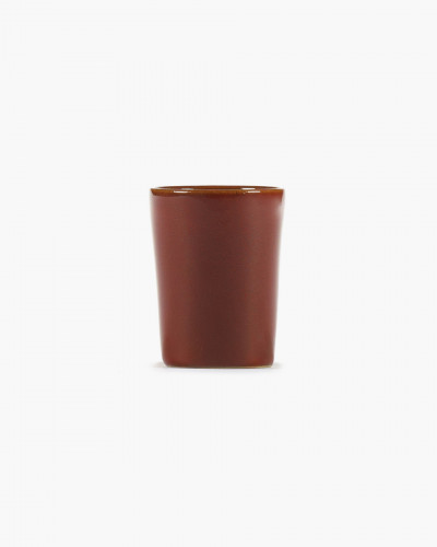 Tasse à espresso rond Venetian red grès émaillé 7 cl 5 cm La Mère Serax
