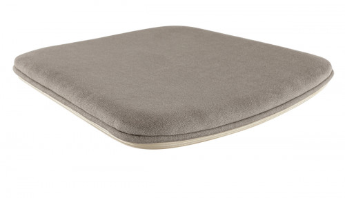 Assise chaise d'intérieur gris clair 4x44x45 cm Zoe Flexmob