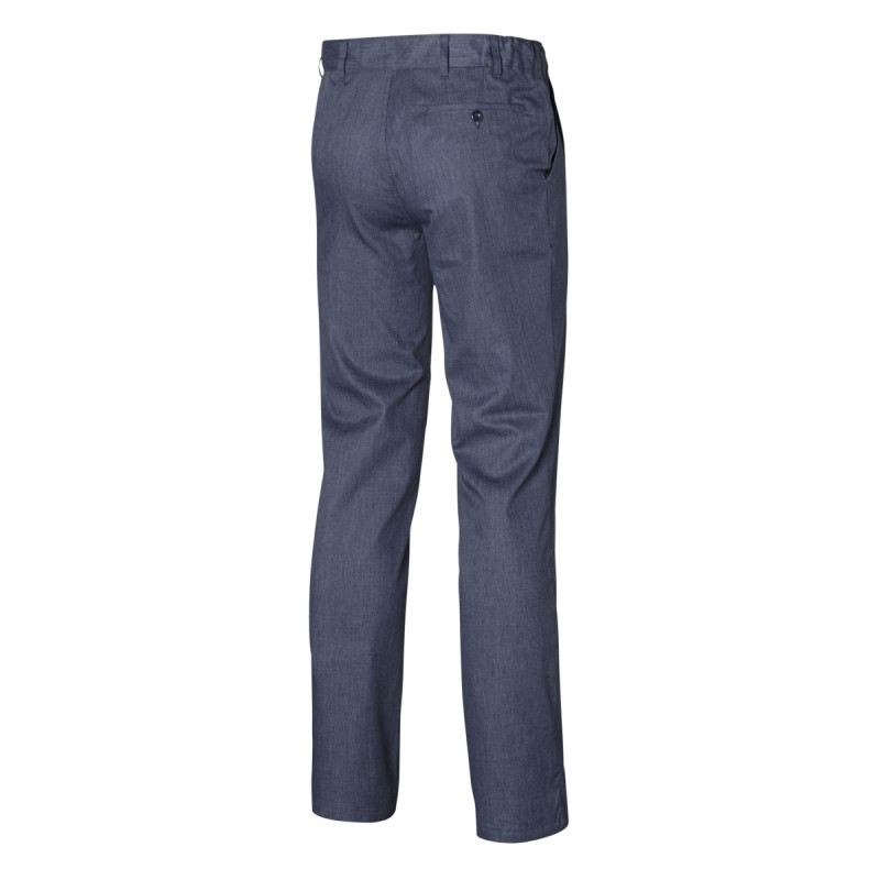 Pantalon de cuisine homme denim bleu 58 Pebeo Molinel