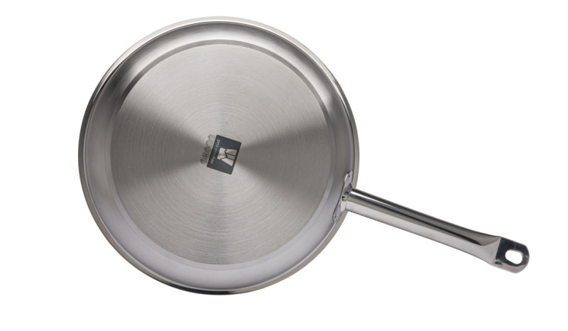 Poêle inox Ø 32 cm 5,5 cm Qualiplus Pro.cooker