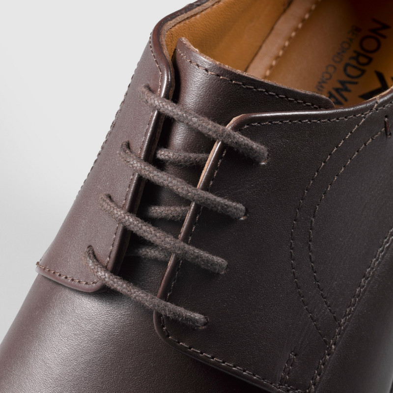 Chaussures à lacets basse marron 43 Nclass Nordways