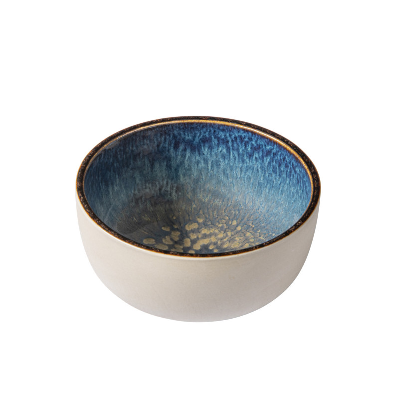 Bowl rond bleu foncé porcelaine Ø 12 cm Seablue Accolade