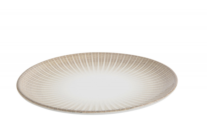 Assiette coupe plate rond porcelaine Ø 24 cm Palma Accolade