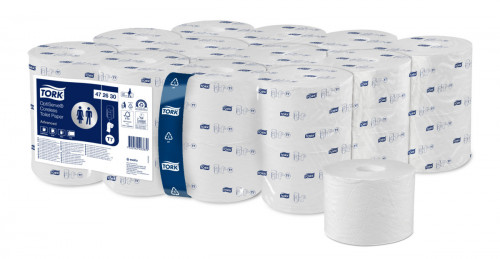 Papier hygiénique blanc ouate de cellulose Tork (24 pièces)