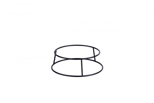 Rehausse acier noir Ø 24,2 cm 8 cm Naro Pro.mundi