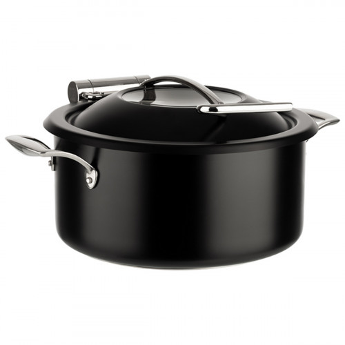 Chafing dish inox noir Ø 30,5 mm 34,5x39,5x17,5 cm 4 L Orbit Aps