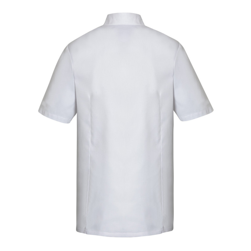 Veste de cuisine manches courtes blanc T7 Reko Molinel
