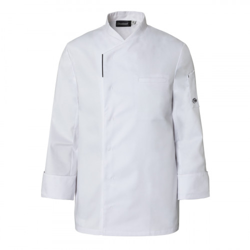 Veste de cuisine manches longues blanc T7 Reko Molinel
