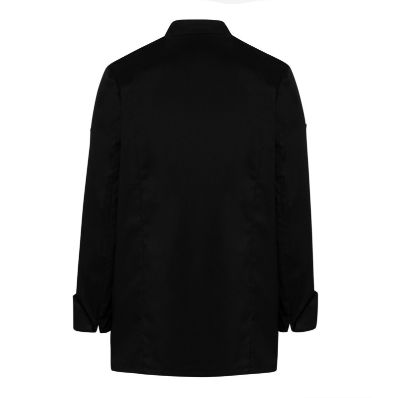 Veste de cuisine manches longues noir T3 Reko Molinel