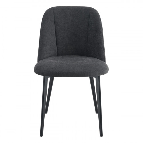 Chaise gris anthracite 79,9x48,2x58,5 cm Magali Flexmob