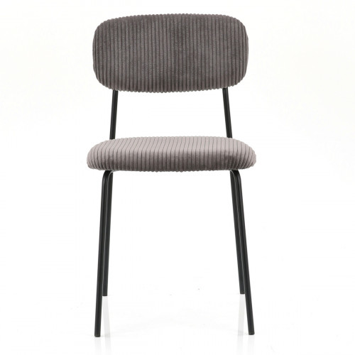 Chaise gris 81,6x44,5x54,2 cm Manu Flexmob